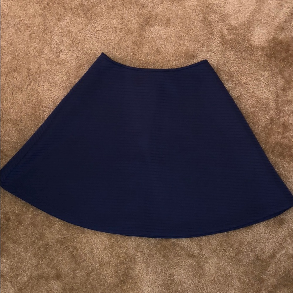 Navy blue skater skirt